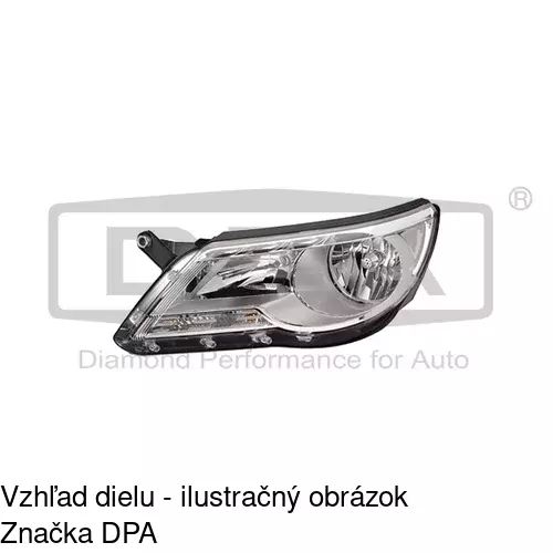 Hlavný reflektor 958509-H /POLCAR/ - obr. 3