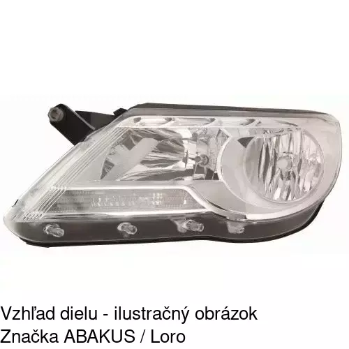 Hlavný reflektor 958509-H /POLCAR/ - obr. 4