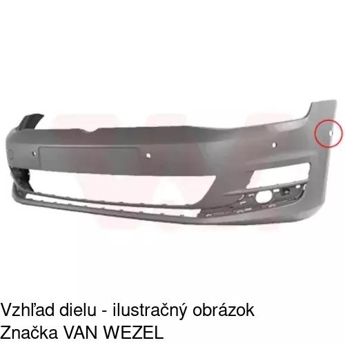 Predný nárazník 95C207-2 /POLCAR/ - obr. 1