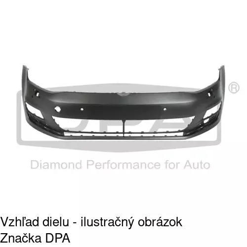 Predný nárazník 95C207-J /POLCAR/ - obr. 1