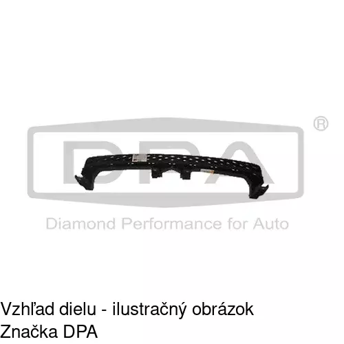 Uchytenie znaku masky 95D105-5 /POLCAR/ - obr. 1