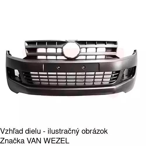 Predný nárazník 95P107 /POLCAR/ - obr. 1