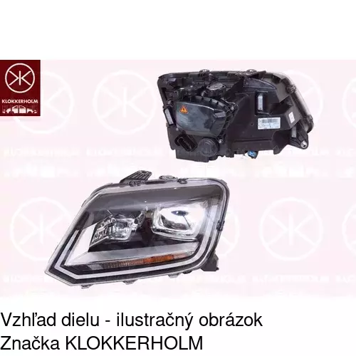 Hlavný reflektor 95P1092V /POLCAR/ - obr. 1