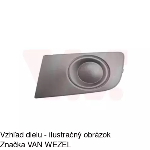 Kryt v nárazníku 95P127-4 /POLCAR/ - obr. 1