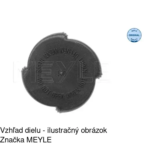 Zátka vody A2512 /POLCAR/ - obr. 1