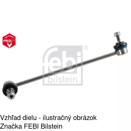 Tyčka stabilizátora B-350 /POLCAR/ - obr. 1