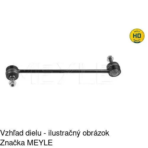 Tyčka stabilizátora F-480T /POLCAR/ - obr. 3