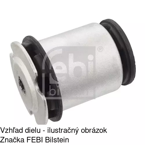 Púzdro nosníka závesu POLCAR FI-BS060