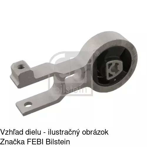 Silentblok motora FI-EM041 /POLCAR/ - obr. 1
