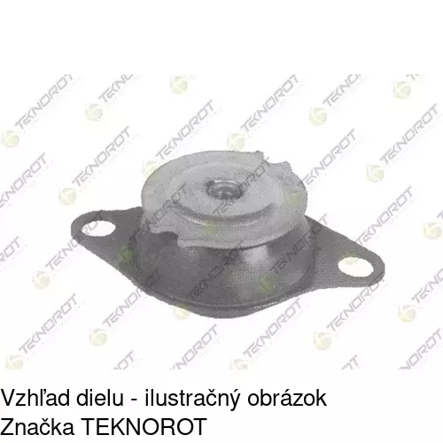 Silentblok motora POLCAR FI-EM080