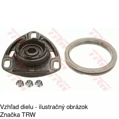 Uchytenie tlmiča S020094 /POLCAR/ - obr. 3