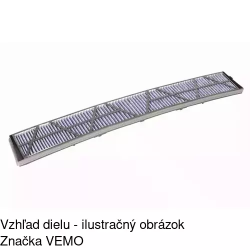Kabínový filter s uhlíkom S11-1004 /POLCAR/ - obr. 4