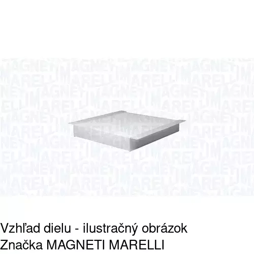 Kabínový filter s uhlíkom POLCAR S11-1054