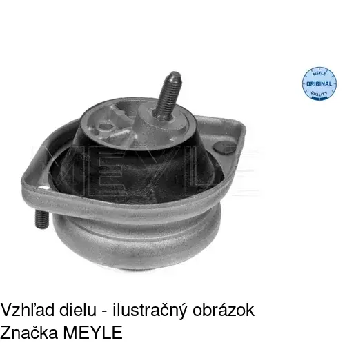 Silentblok motora S2220019 /POLCAR/ - obr. 1