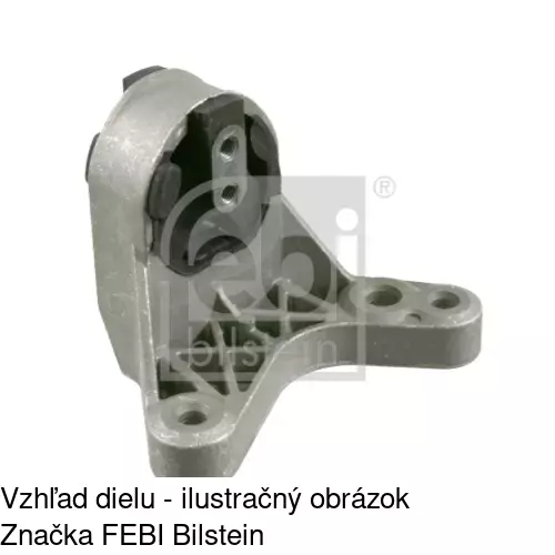 Silentblok motora S2232029 /POLCAR/