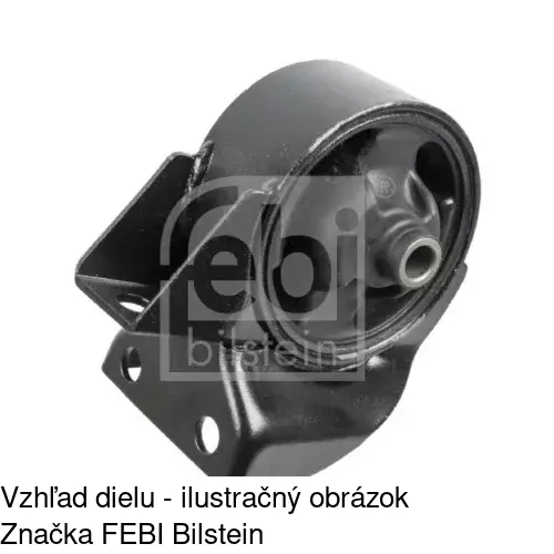 Silentblok motora POLCAR S2240061