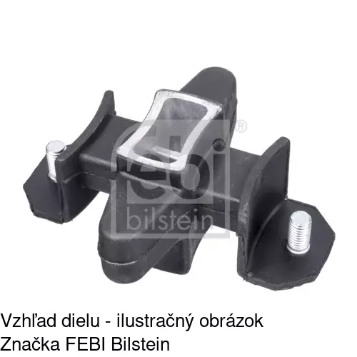 Silentblok motora POLCAR S2255014