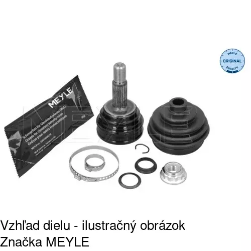 Vonkajší kĺb S40-1095 /POLCAR/ - obr. 3