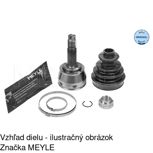 Vonkajší kĺb S40-1114 /POLCAR/ - obr. 2