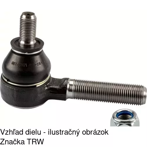 Tyč riadenia POLCAR S6055008