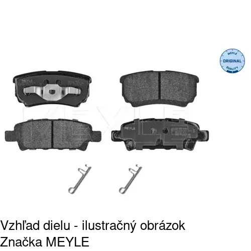 Brzdové dosky S70-1350 /POLCAR/ - obr. 5