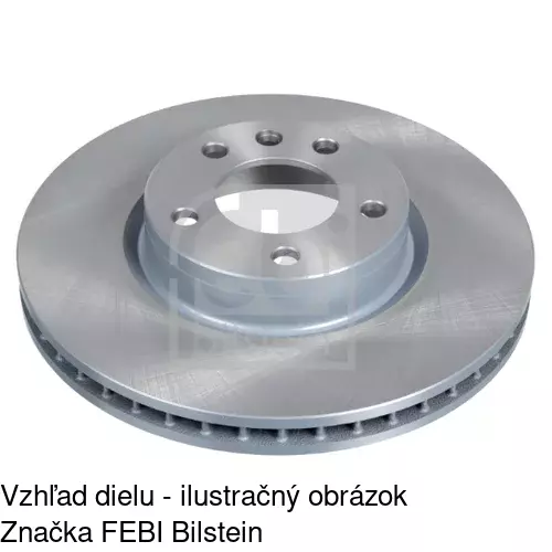 Brzdový kotúč S71-0129 /POLCAR/ - obr. 1