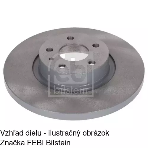 Brzdový kotúč S71-0246 /POLCAR/ - obr. 2