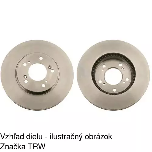 Brzdový kotúč S71-0340 /POLCAR/ - obr. 3