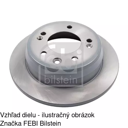 Brzdový kotúč POLCAR S71-1233