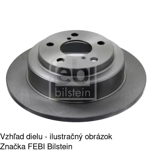 Brzdový kotúč POLCAR S71-1394