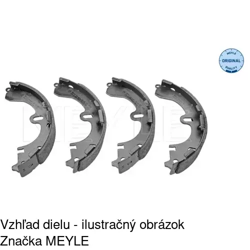 Brzdové čeľuste S72-1020 /POLCAR/ - obr. 3