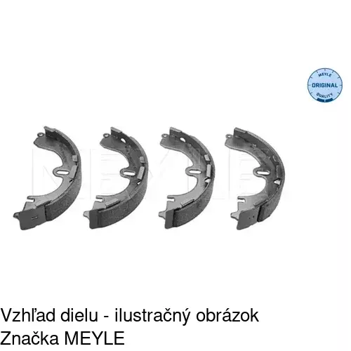 Brzdové čeľuste S72-1020 /POLCAR/ - obr. 5