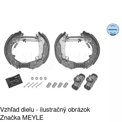 Brzdové čeľuste S72-1071 /POLCAR/ - obr. 3