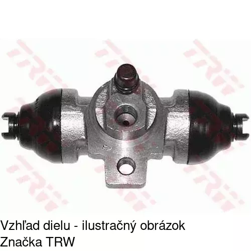 Brzdový valček S74-0035 /POLCAR/ - obr. 3