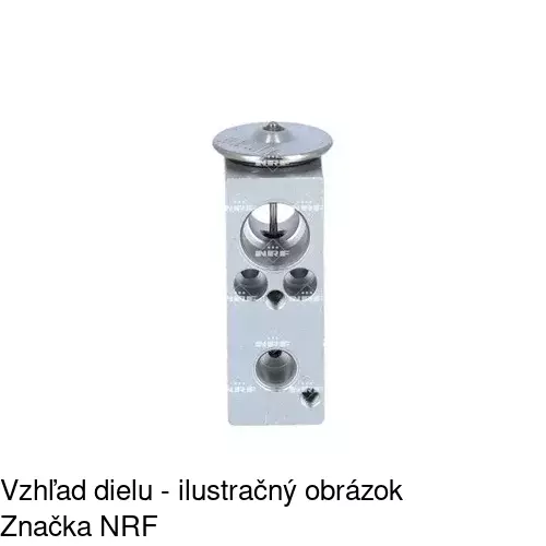 Expanzný ventil TSP0585069 /POLCAR/ - obr. 1