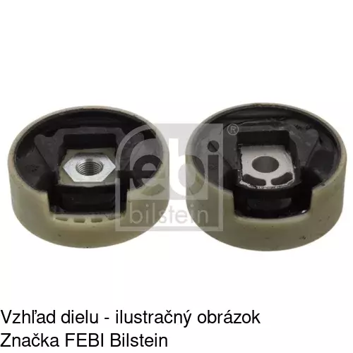 Silentblok motora VW-EM012 /POLCAR/ - obr. 1