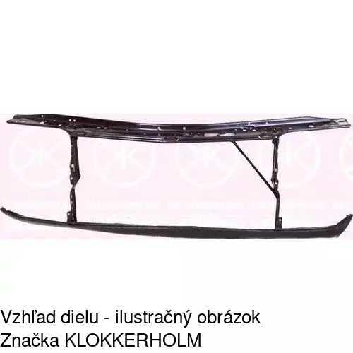 Predné čelo POLCAR 131504