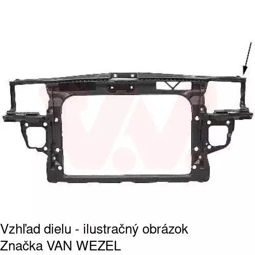 Predné čelo 132304-1 /POLCAR/ - obr. 2