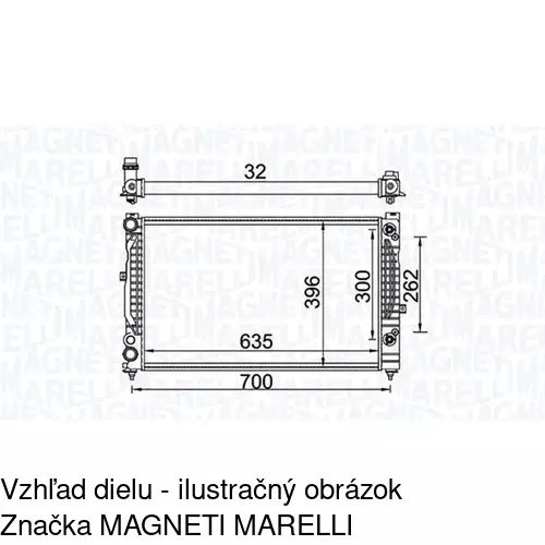 Chladiče vody POLCAR 132408-8