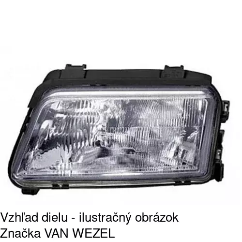 Hlavný reflektor 132409-E /POLCAR/ - obr. 3