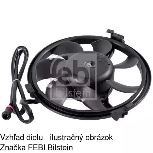 Ventilátory chladičov 132423W4 /POLCAR/ - obr. 2