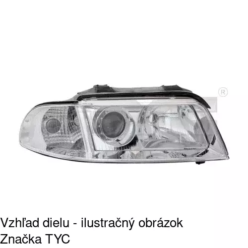 Hlavný reflektor POLCAR 1325091E
