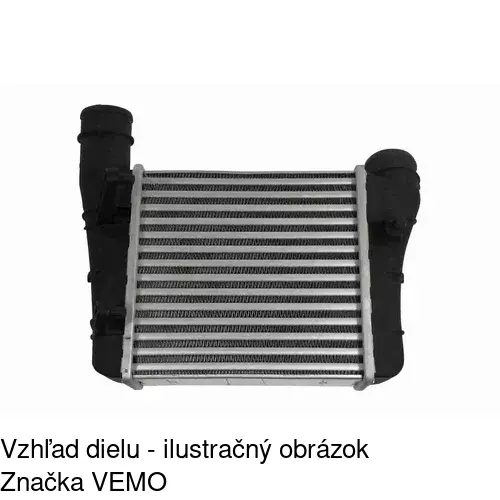 Chladiče vzduchu (Intercoolery) 1325J86X /POLCAR/ - obr. 2