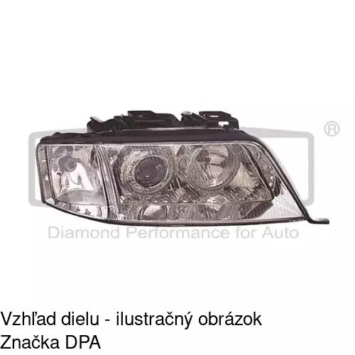 Hlavný reflektor POLCAR 1327107H