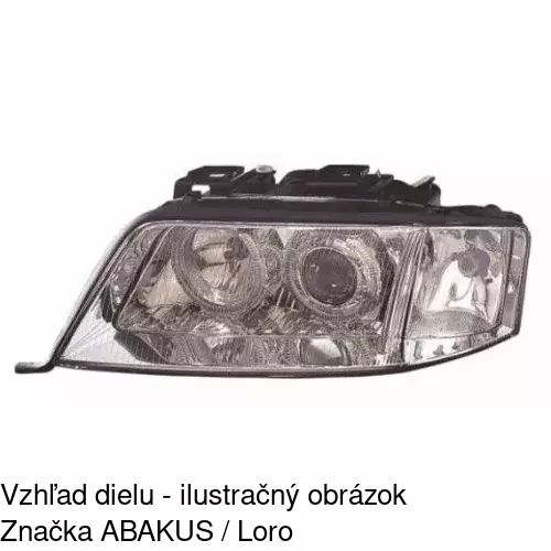 Hlavný reflektor 1327108E /POLCAR/ - obr. 4