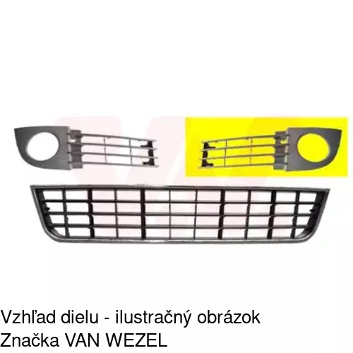 Kryt v nárazníku 13272713 /POLCAR/ - obr. 1