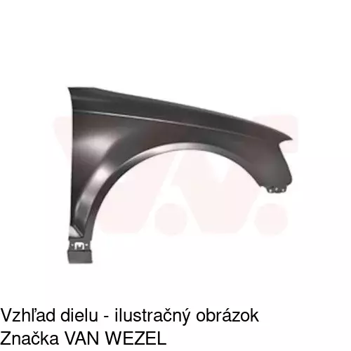 Predný blatník 133202 /POLCAR/ - obr. 3