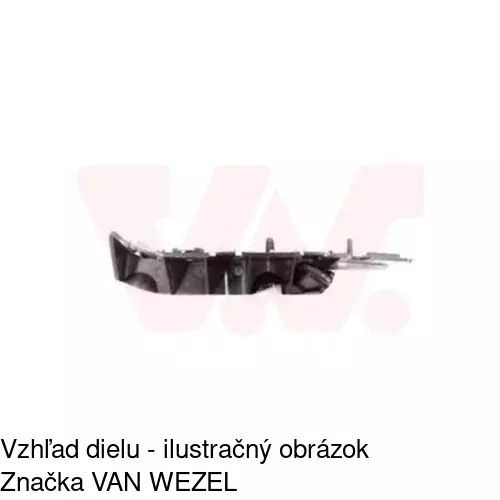 Držiak nárazníka 13320717 /POLCAR/ - obr. 2