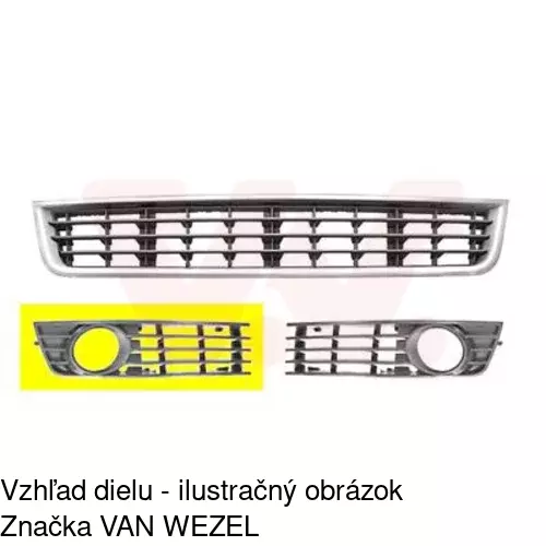 Kryt v nárazníku 133427-2 /POLCAR/ - obr. 1