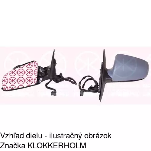 Vonkajšie zrkadlo 1334515M /POLCAR/ - obr. 5
